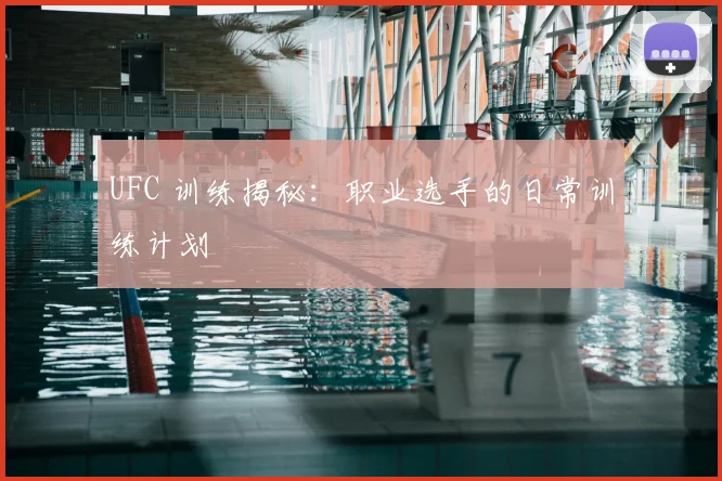 UFC 训练揭秘:职业选手的日常训练计划